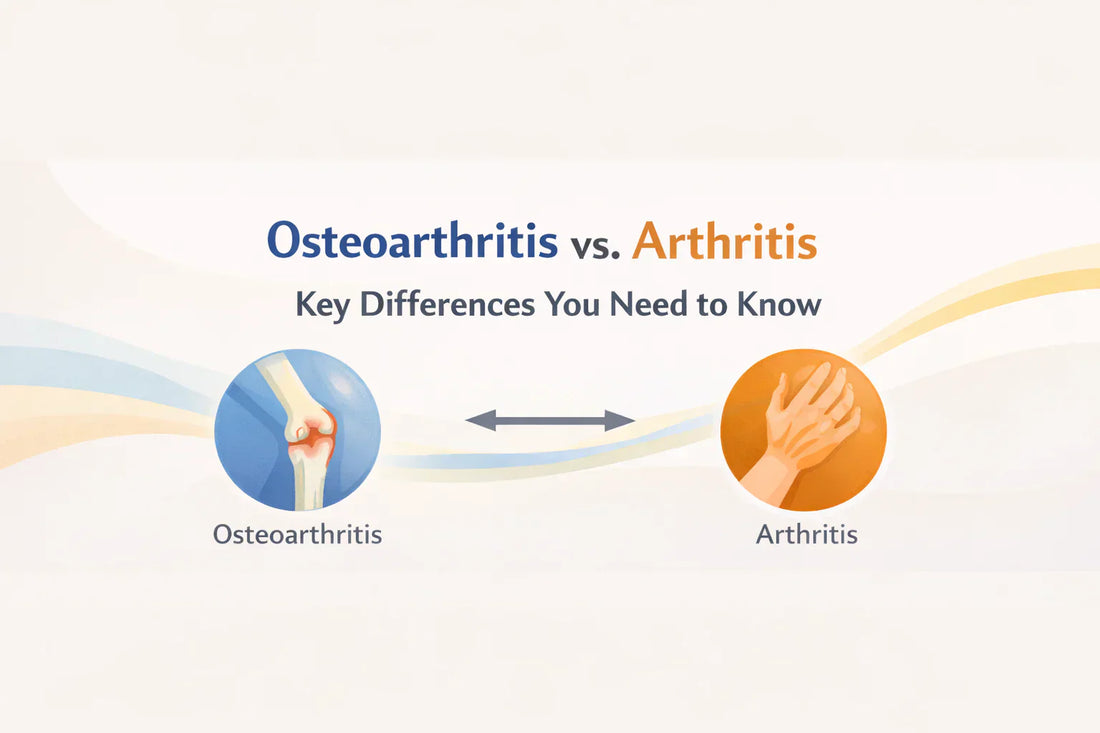 Osteoarthritis vs Arthritis