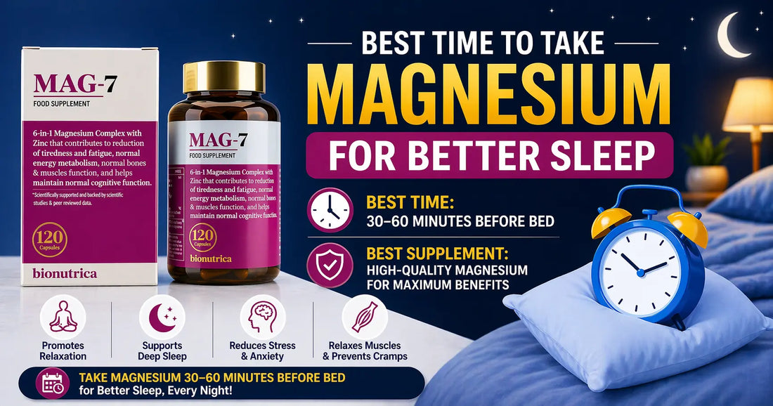 Best Time to Take Magnesium for Better Sleep
