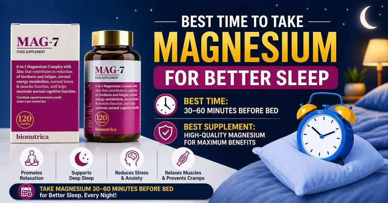Best Time to Take Magnesium for Better Sleep
