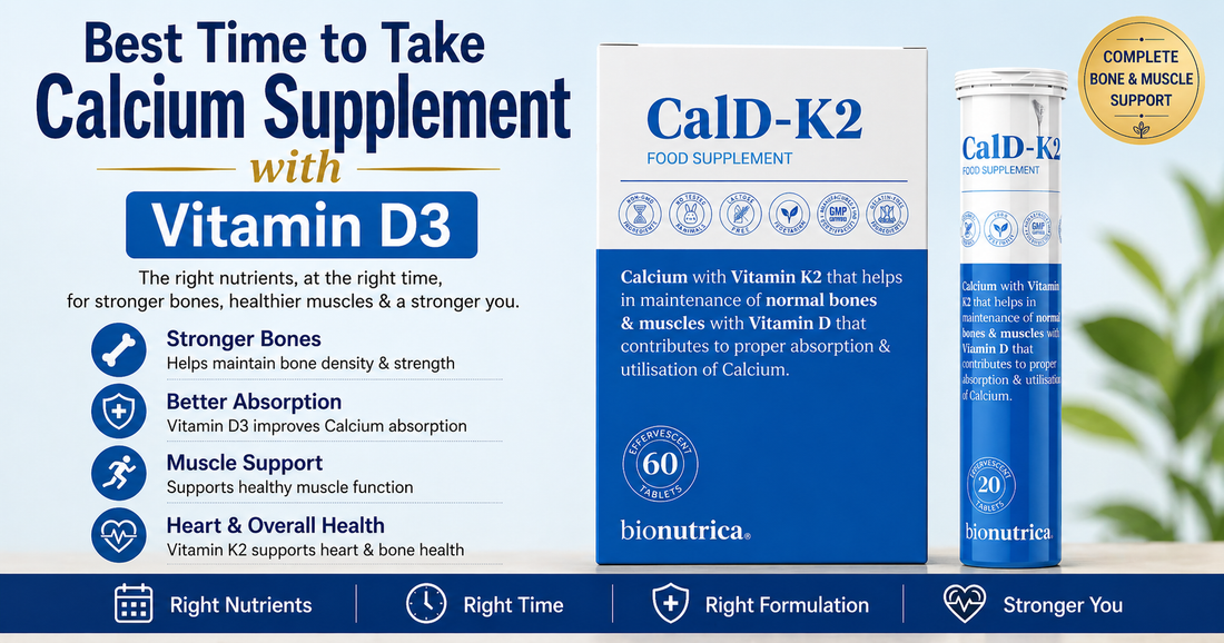 best time to take Calcium Supplement with Vitamin D3