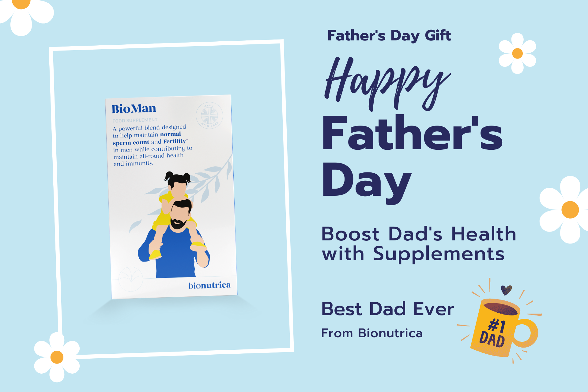Father's Day Gift - Boost Dad's Health with Supplements