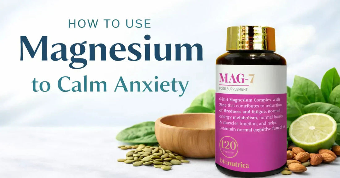 How to Use Magnesium to Calm Anxiety