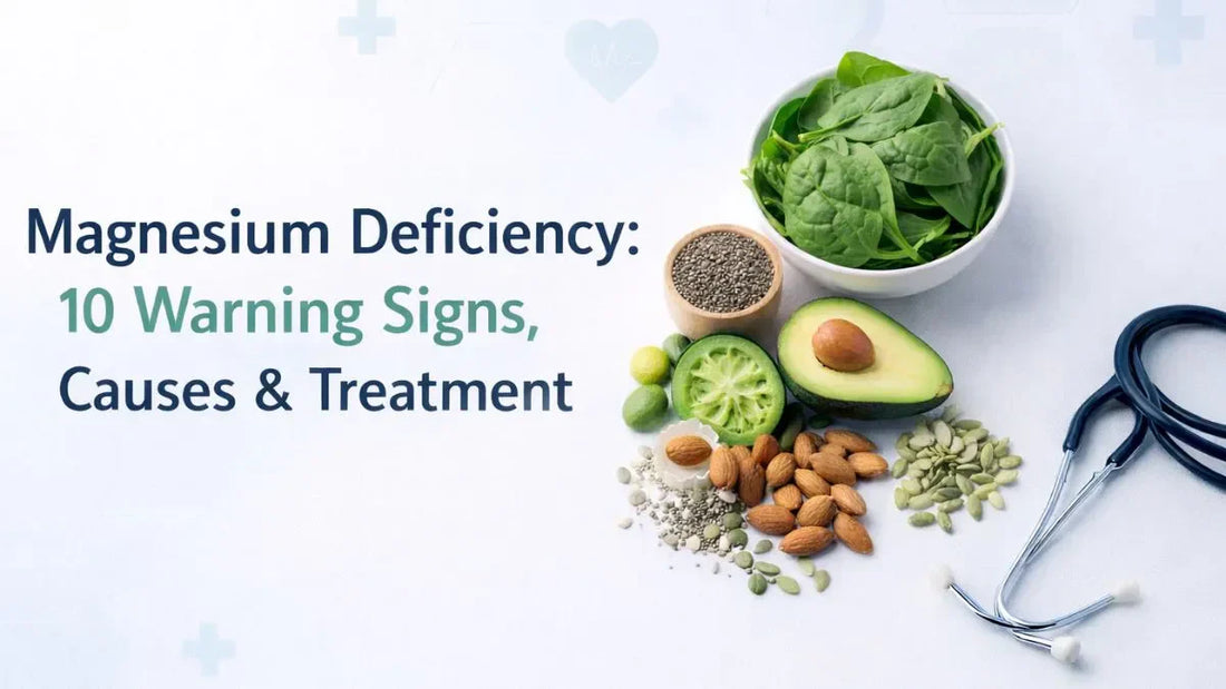 Magnesium Deficiency: 10 Warning Signs, Causes & Treatment