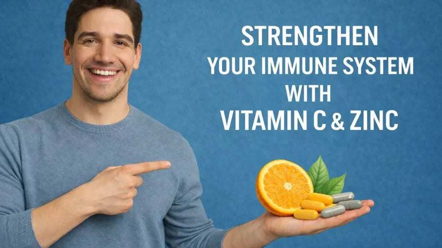 Strengthen Your Immune System with Vitamin C & Zinc