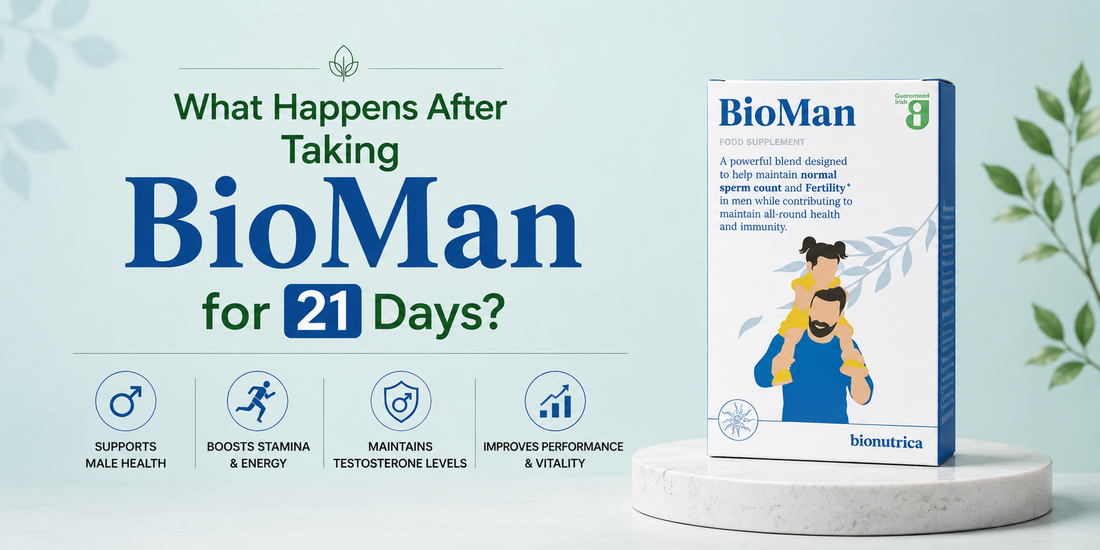 What happens after taking Bioman for 21 Days