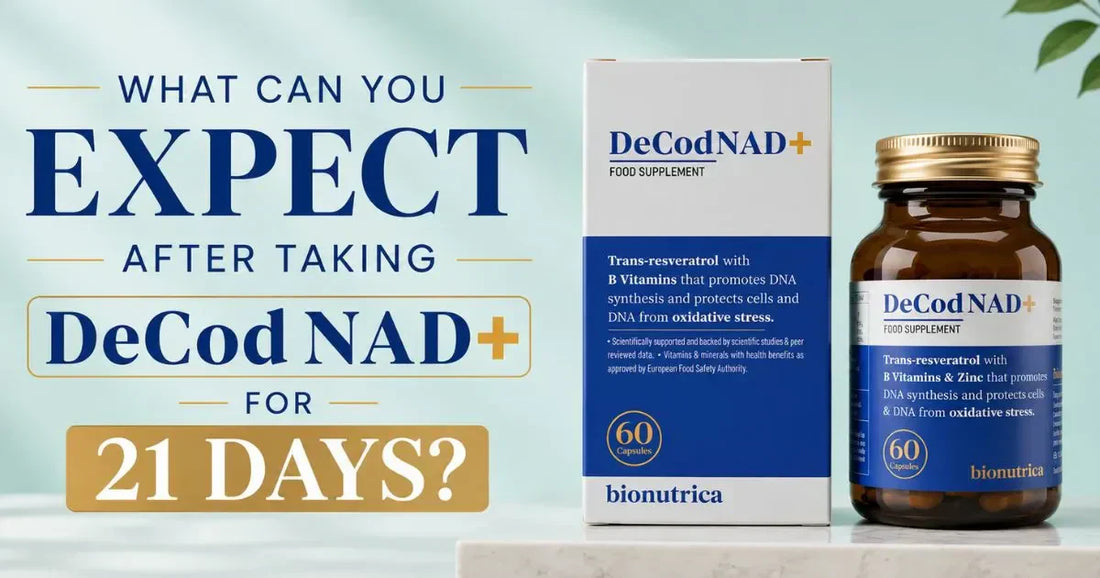 What you can expect while taking DeCod NAD+ for 21 Days