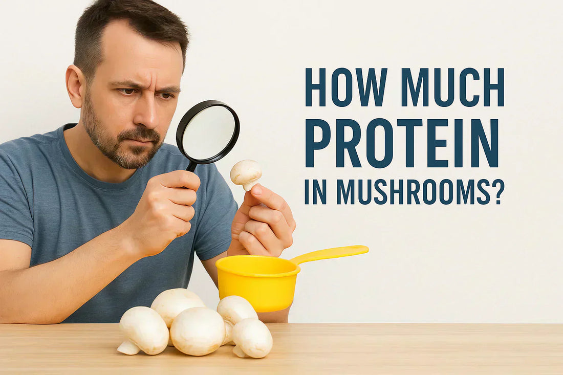 do mushrooms have protein