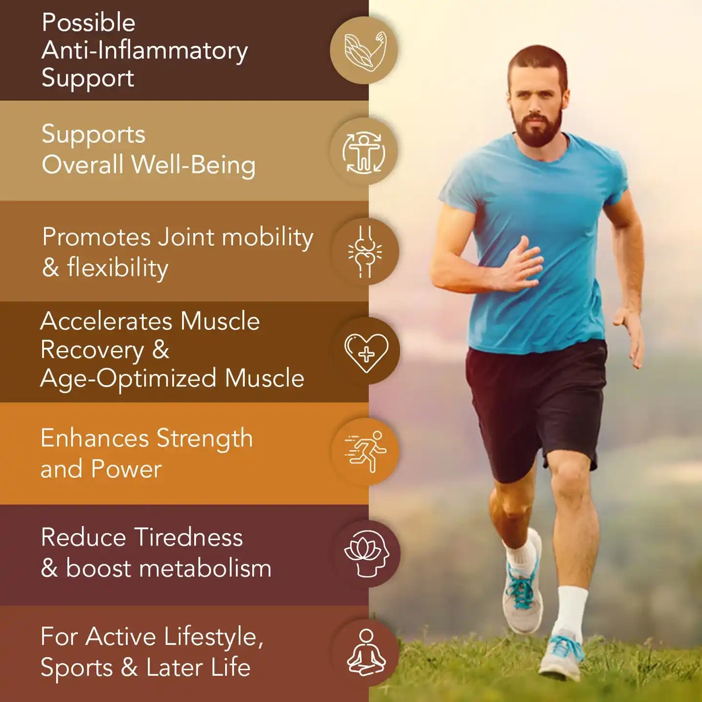 support Joint mobilty & Flexibility
