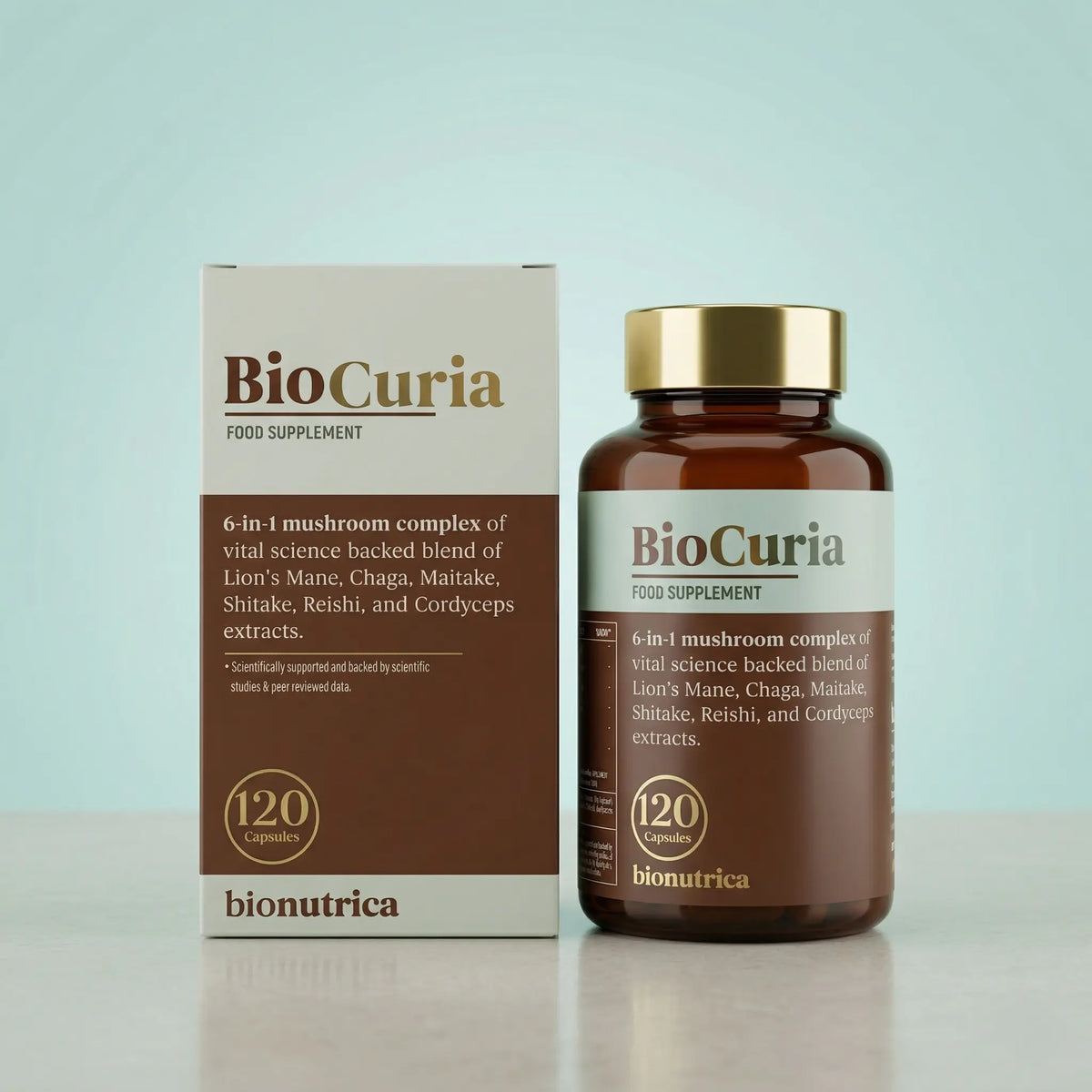 Front Image of Biocuria Capsule