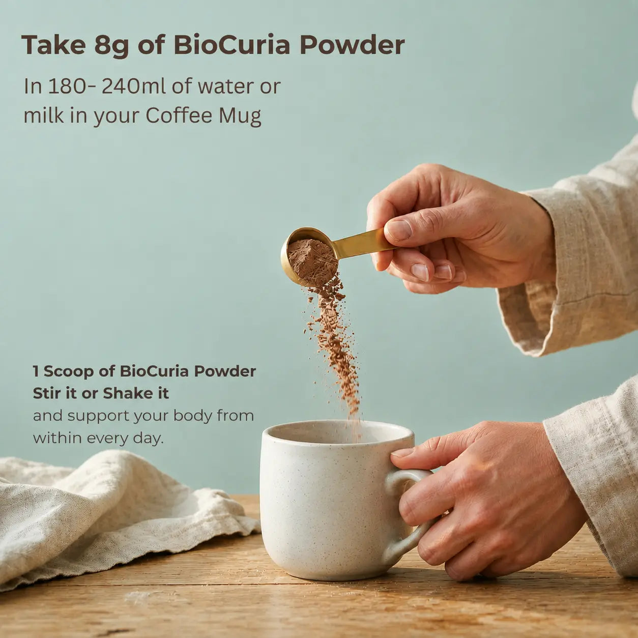 BioCuria Coffee Powder