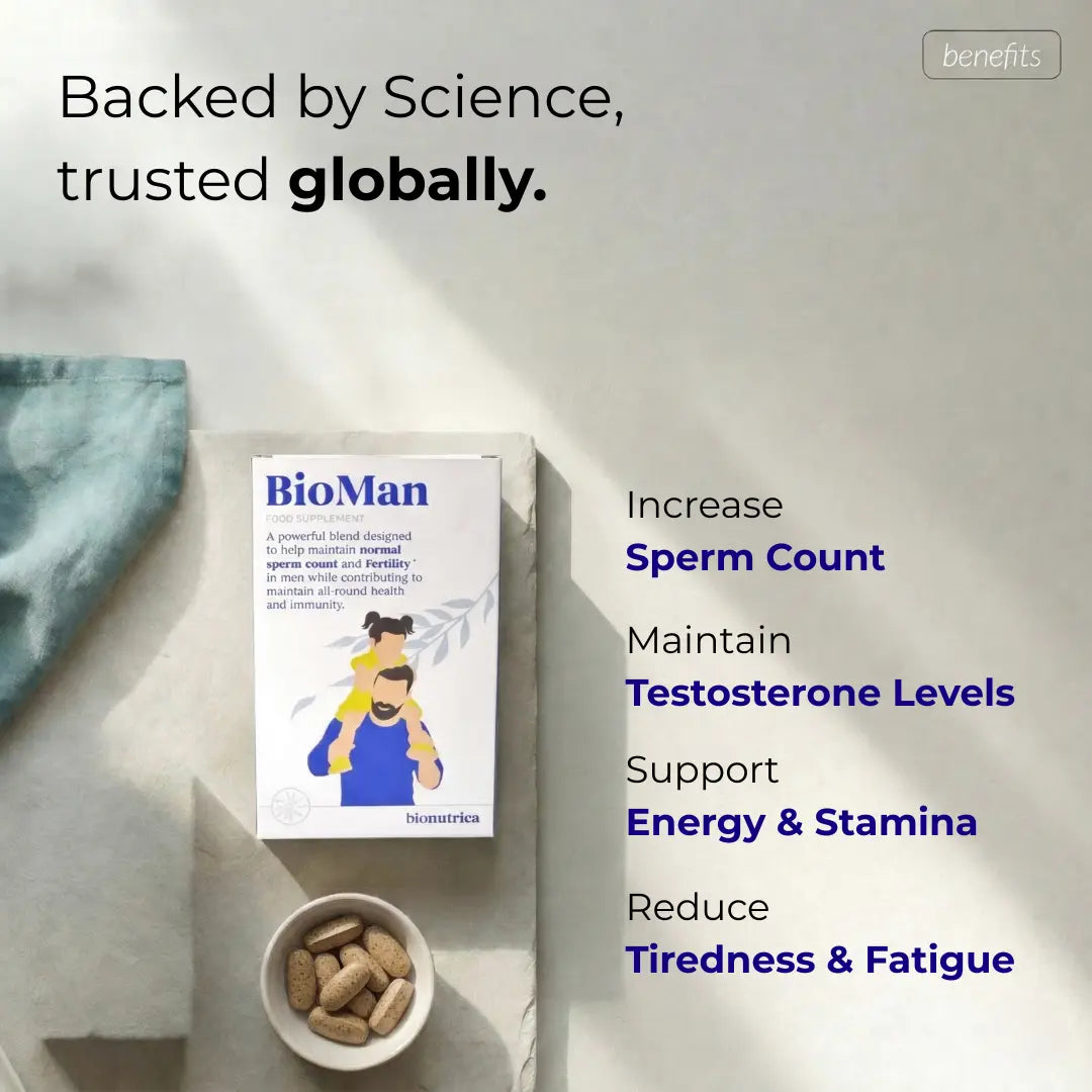 BioMan Testosterone Supplement Benefits – Energy, Stamina & Vitality
