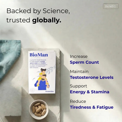 BioMan Testosterone Supplement Benefits – Energy, Stamina & Vitality