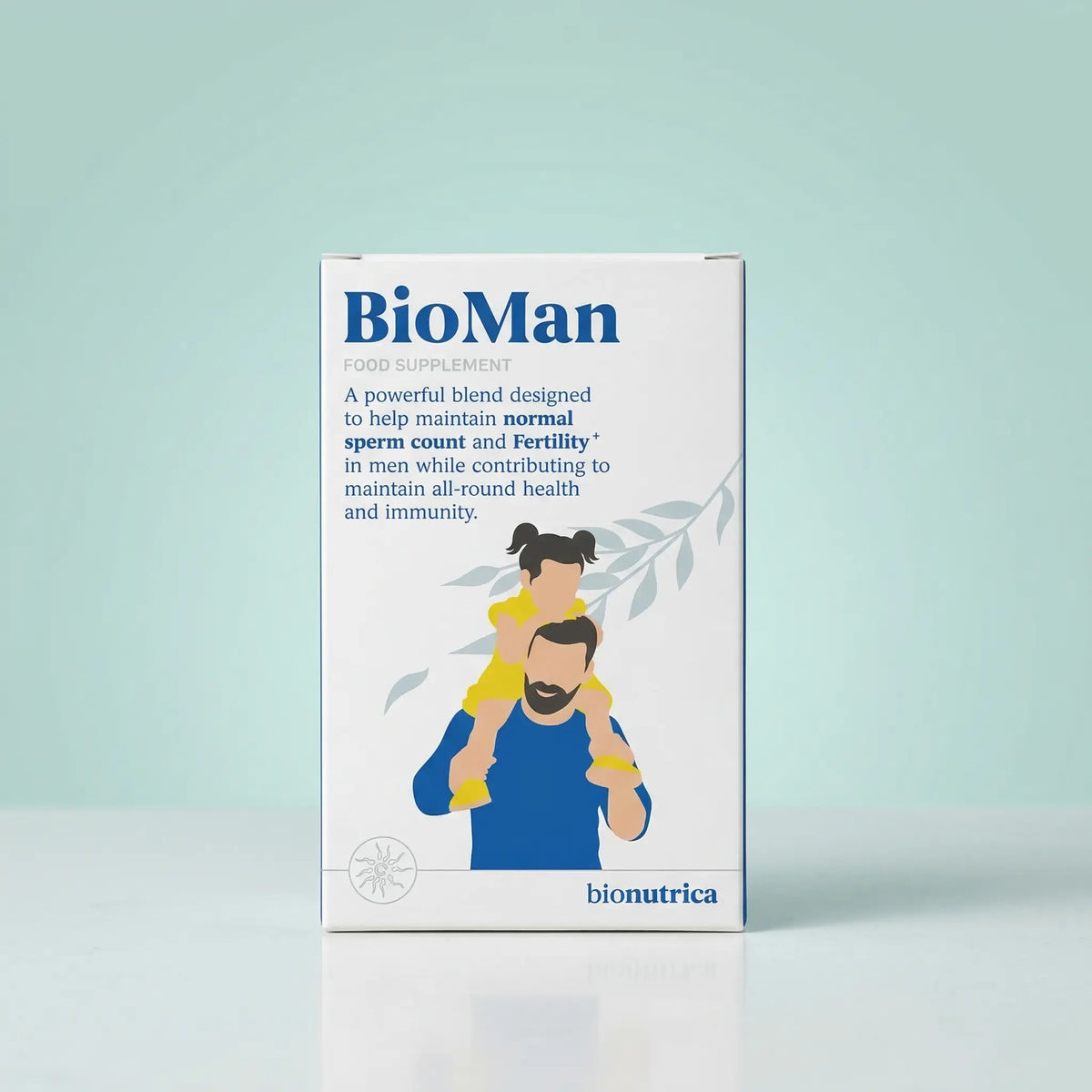 BioMan Testosterone Supplement for Men – Front View