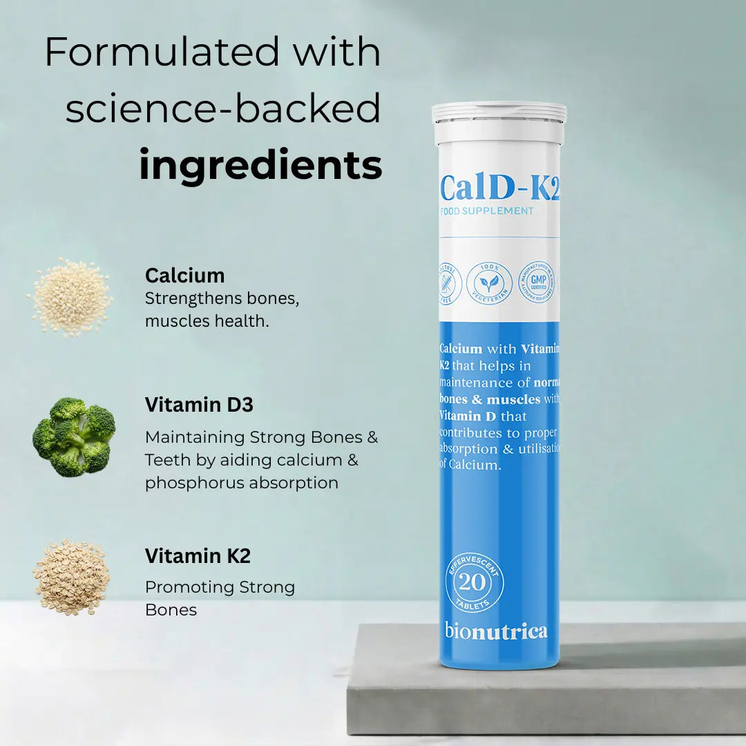 Science-backed ingredients for CalD-K2