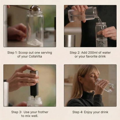 How to Mix CollaVita Marine Collagen Powder – Add to Water, Juice or Coffee Daily