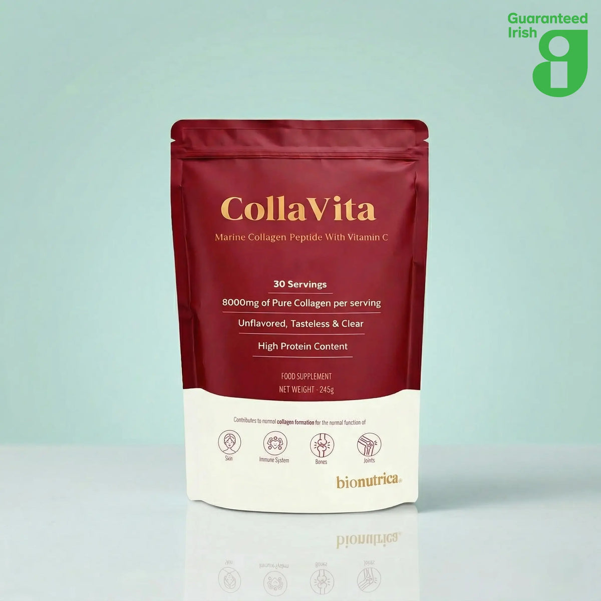 Buy CollaVita Marine Collagen Powder 245g with Vitamin C – Bionutrica UK & Ireland