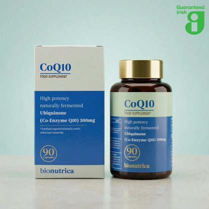 CoQ10 300mg High-Strength Supplement by Bionutrica – 90 Vegan Capsules
